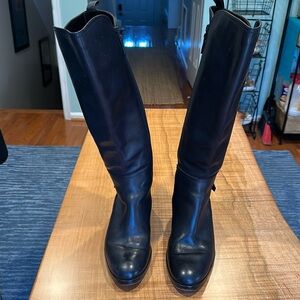Ladies Black Cole Haan Boots 9B